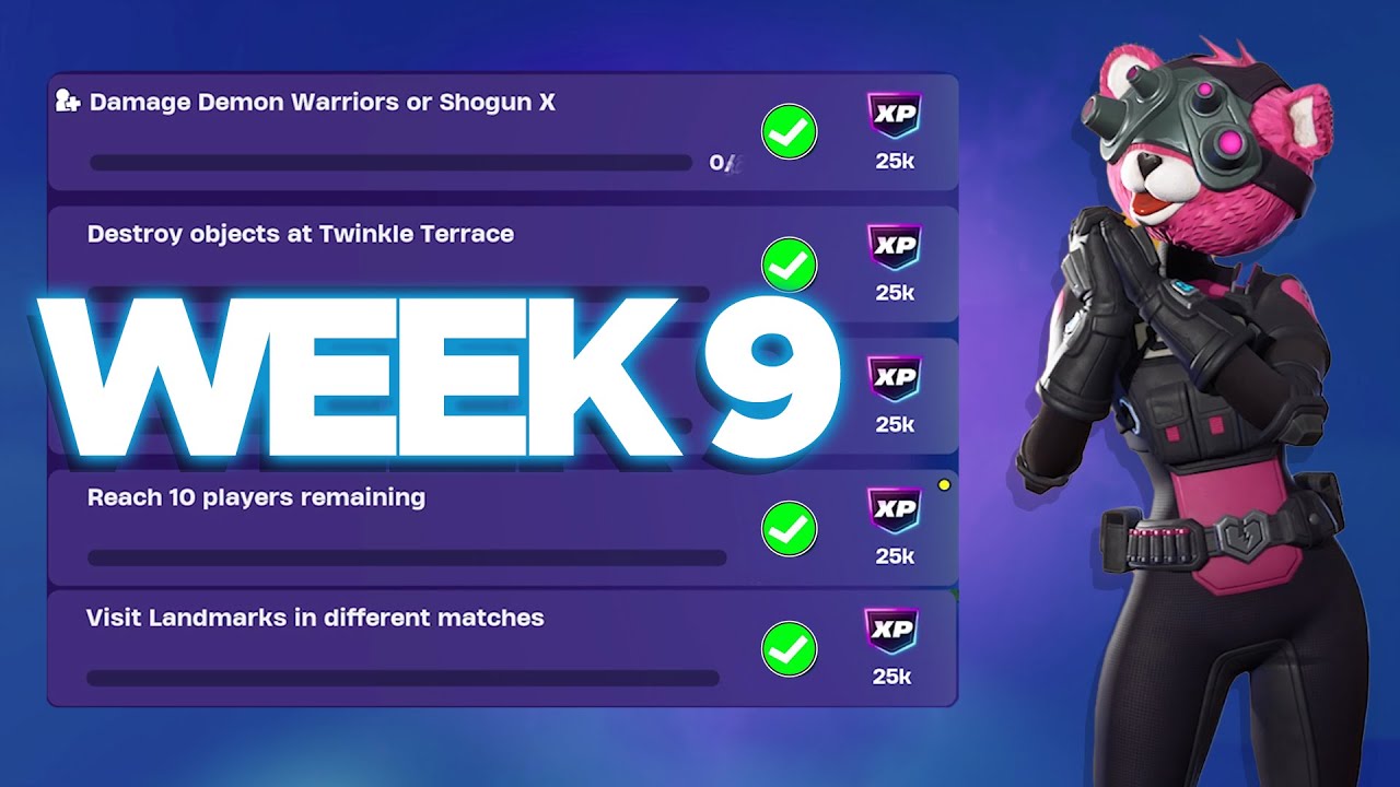 How To Complete Week 9 Quests in Fortnite Chapter 6 Season 1