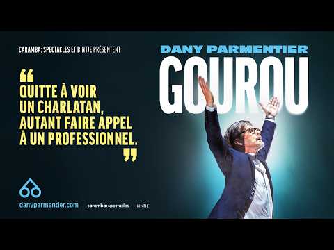 Teaser vidéo du spectacle Gourou de Dany Parmentier