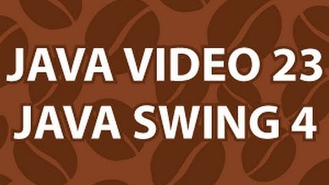 Java Video Tutorial 23