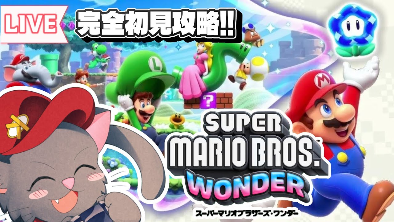 スーパーマリオブラザーズ ワンダー】ワンダフルな最新作2Dマリオ