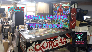 1979 Williams Gorgar The First Talking Pinball Machine / Let Get Started Ep 1
