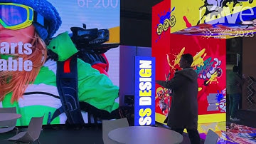 ISE 2023: BESD Showcases Media Door and Curved Screen Digital Signage Displays