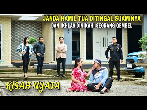 JANDA HAMIL DI TINGGAL SUAMI SELINGKUH RELA DI NIKAHI SEORANG GEMBEL NAMUN JANDA INI SYOK TERNYATA