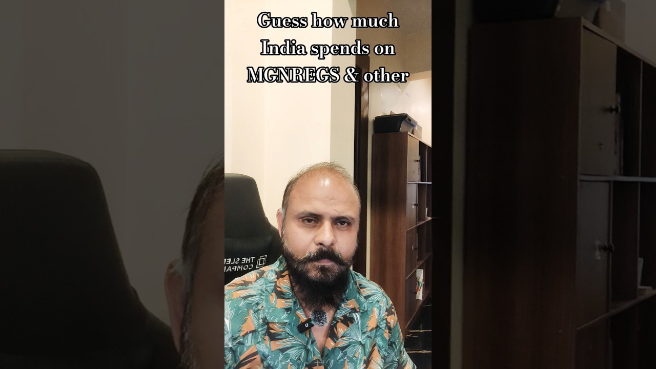 how much India spends on social welfare schemes. 