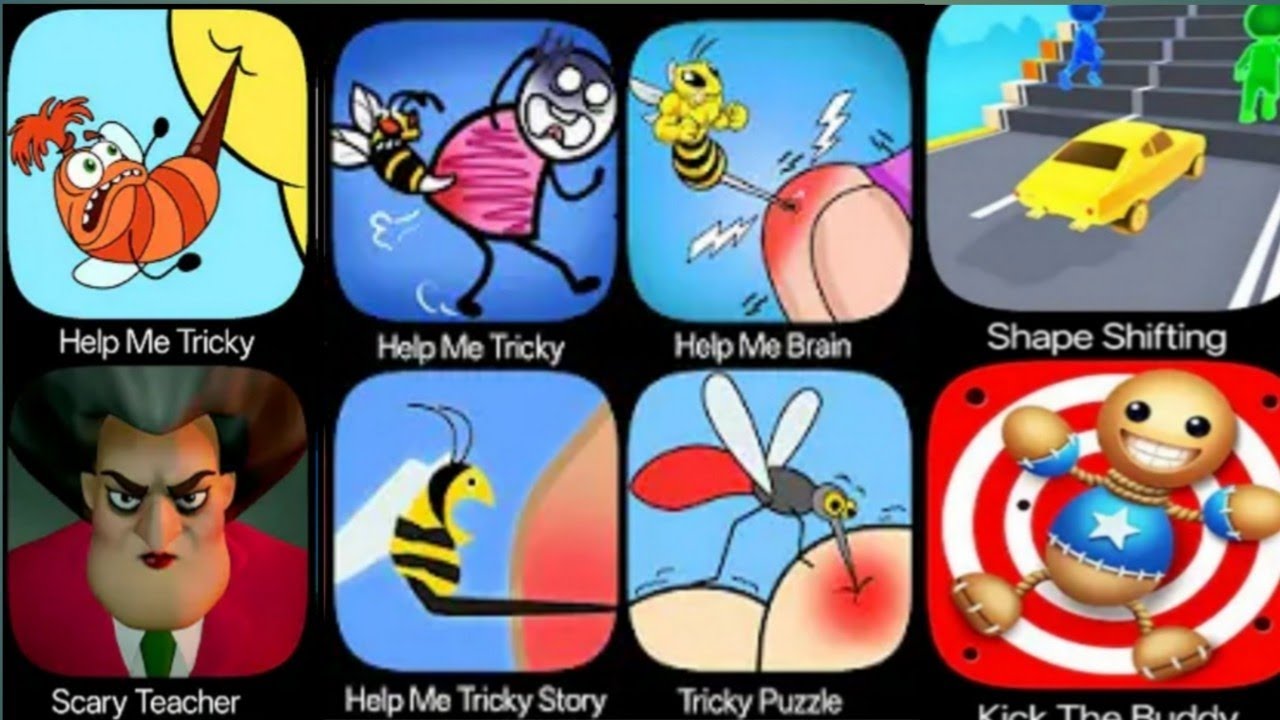 huggy story,  , emoji puzzle , freaky, comics bob , fun race 3E, sonic dash , juice run 