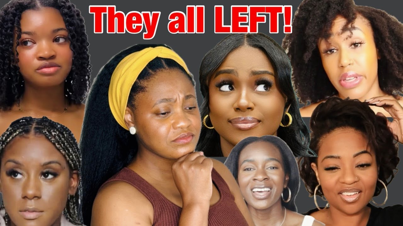 The SHOCKING reason natural hair influencers are leaving for good with no