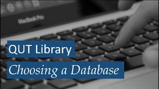 Choosing a database