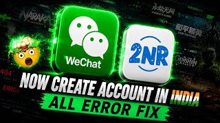 WeChat Account Free Sign Up in India | Security Verification & All Error Fix | 2026 screenshot 4