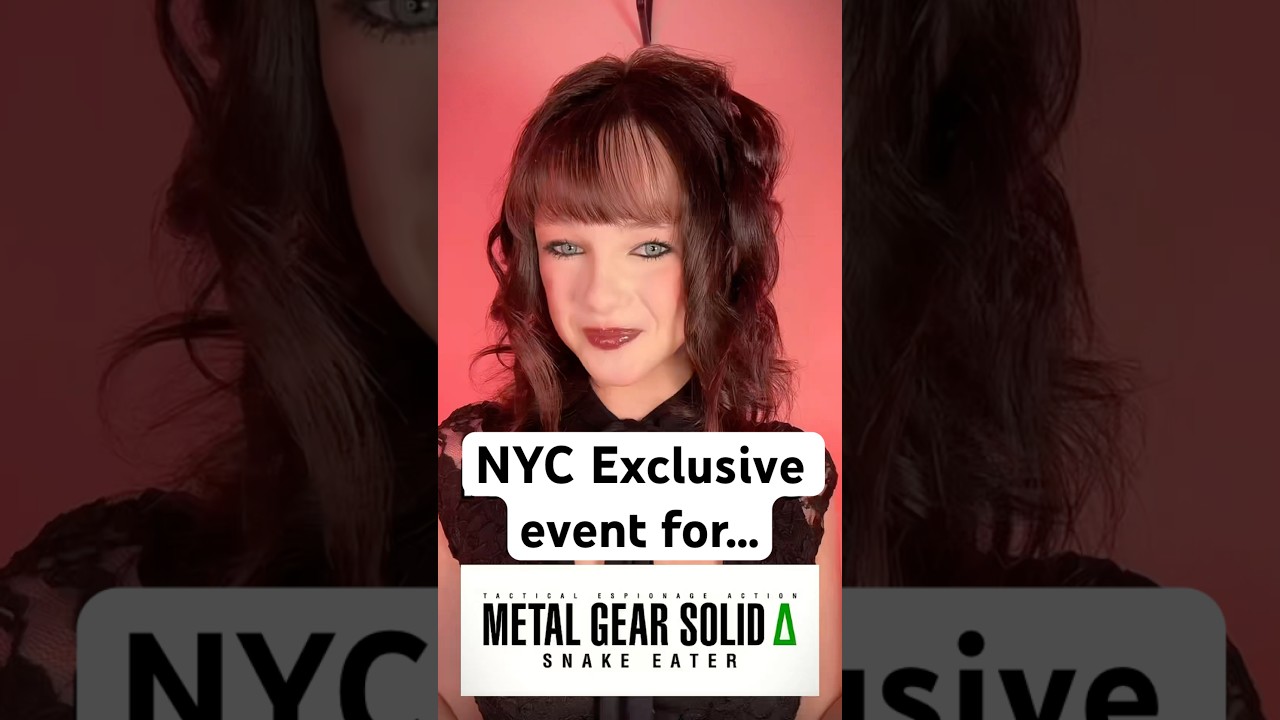 Metal Gear Solid Delta: Snake Eater  EXCLUSIVE event in NYC?! #mgsdelta #metalgear #metalgearsolid