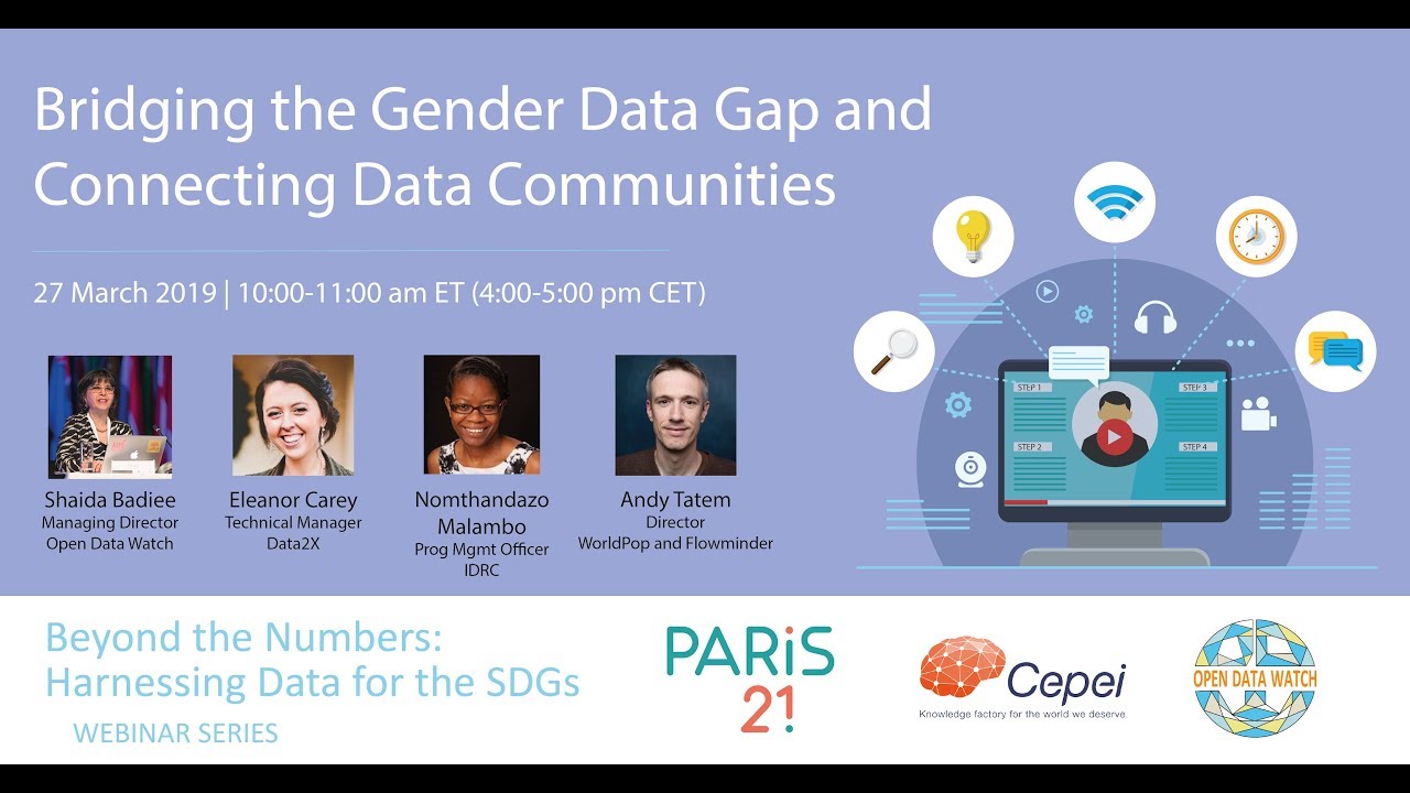 Bridging the Gender Data Gap and Connecting Data Communities - YouTube