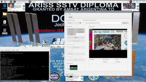 Raspberry ISS SSTV