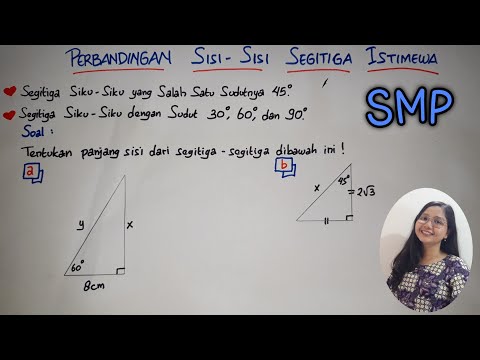 Perbandingan Sisi - Sisi Segitiga Istimewa - BAB PHYTAGORAS