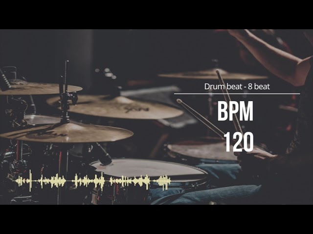 120 BPM 드럼비트 (Simple Straight Beat 120 BPM) class=