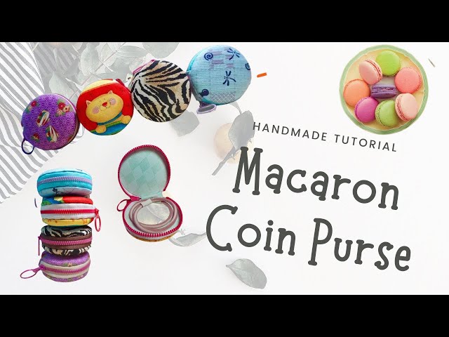 Macaron Coin Purse - Etsy