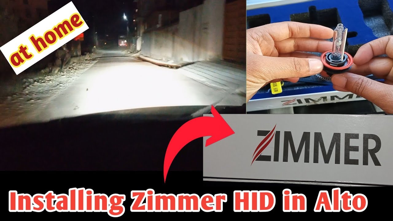 Installing Zimmer HID at home || Modified alto