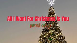 All I want for Christmas is you - Mariah Carey (lyrics)