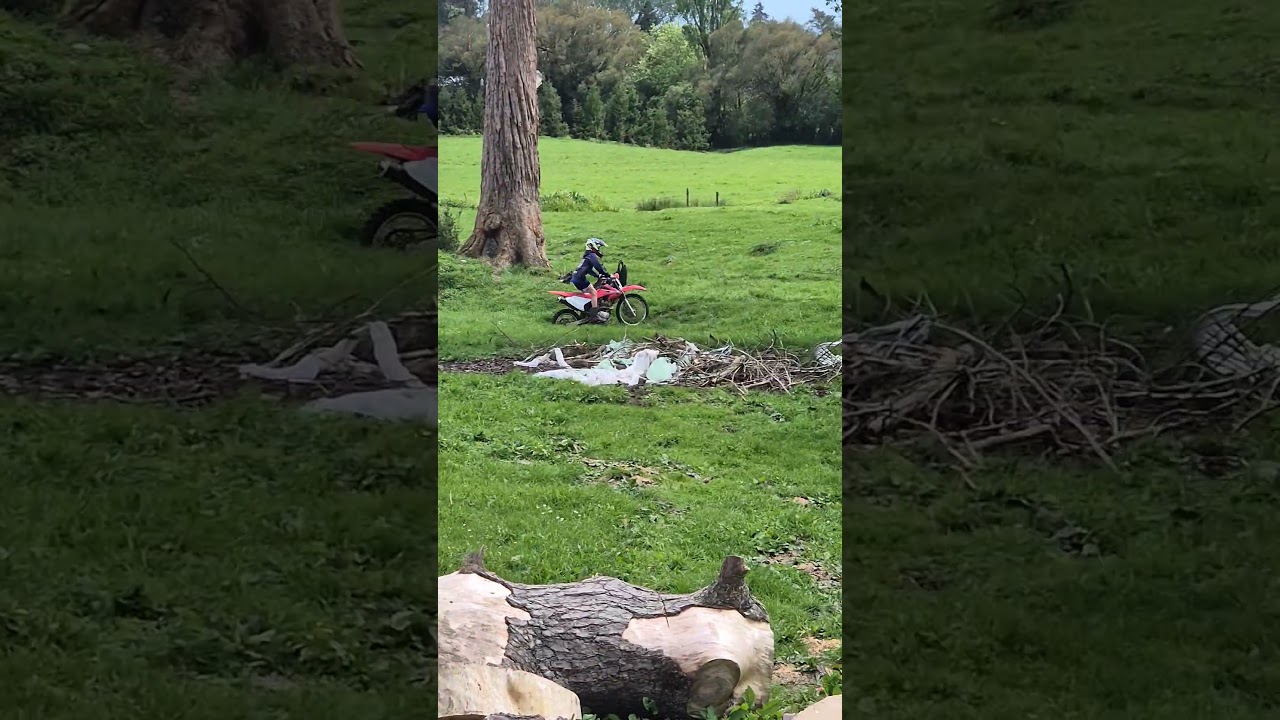 zenny doing a hot lap around the track