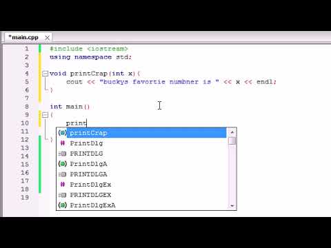 Buckys C++ Programming Tutorials   10   Creating Functions That Use Parameters