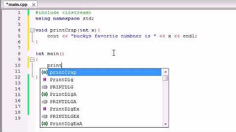 Buckys C++ Programming Tutorials   10   Creating Functions That Use Parameters