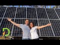 Couple builds Off Grid Solar Array on the Cheap, to Power their house, DIY