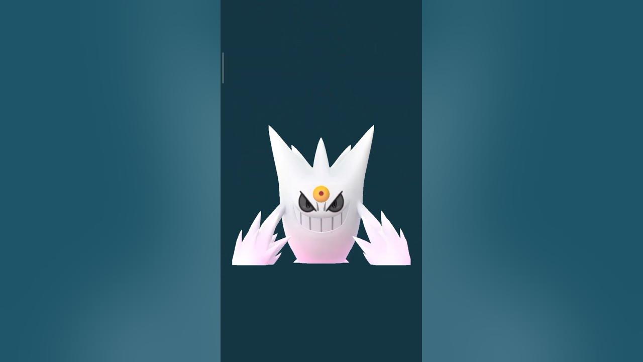 1st time SHINY MEGA GENGAR Cluster in Wild! Pokemon Go