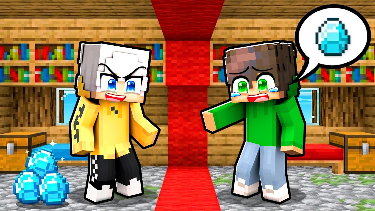 Il Mio AMICO ha DIVISO la CASA a METÀ in Minecraft