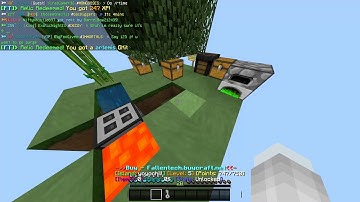 FallenTech Skyblock|Ep.1 Opening crates and leveling up to level 11!!