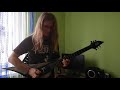 Thor the powerhead  manowar guitar cover by michup1