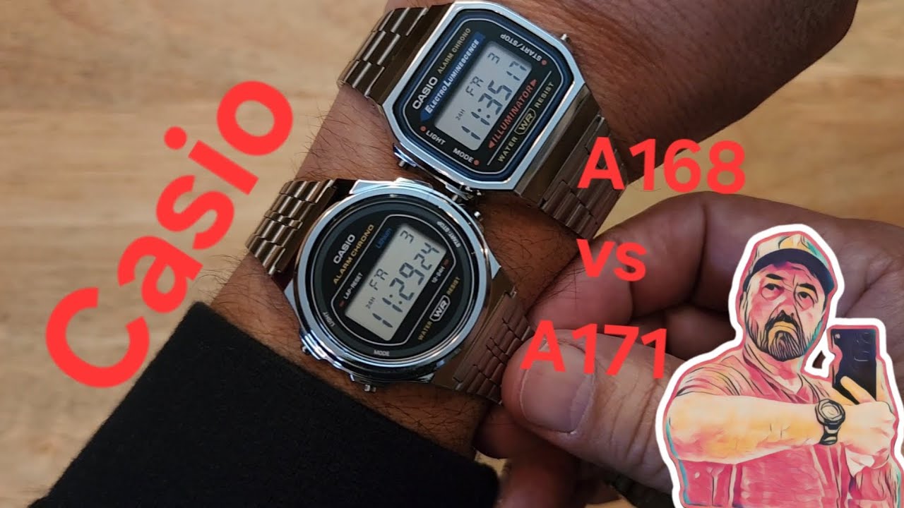 Casio A 171 - Review and How to Tutorial - Module 593 - YouTube