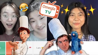 Linguini and Remy Speak Different Languages and AMAZE People! - Omegle