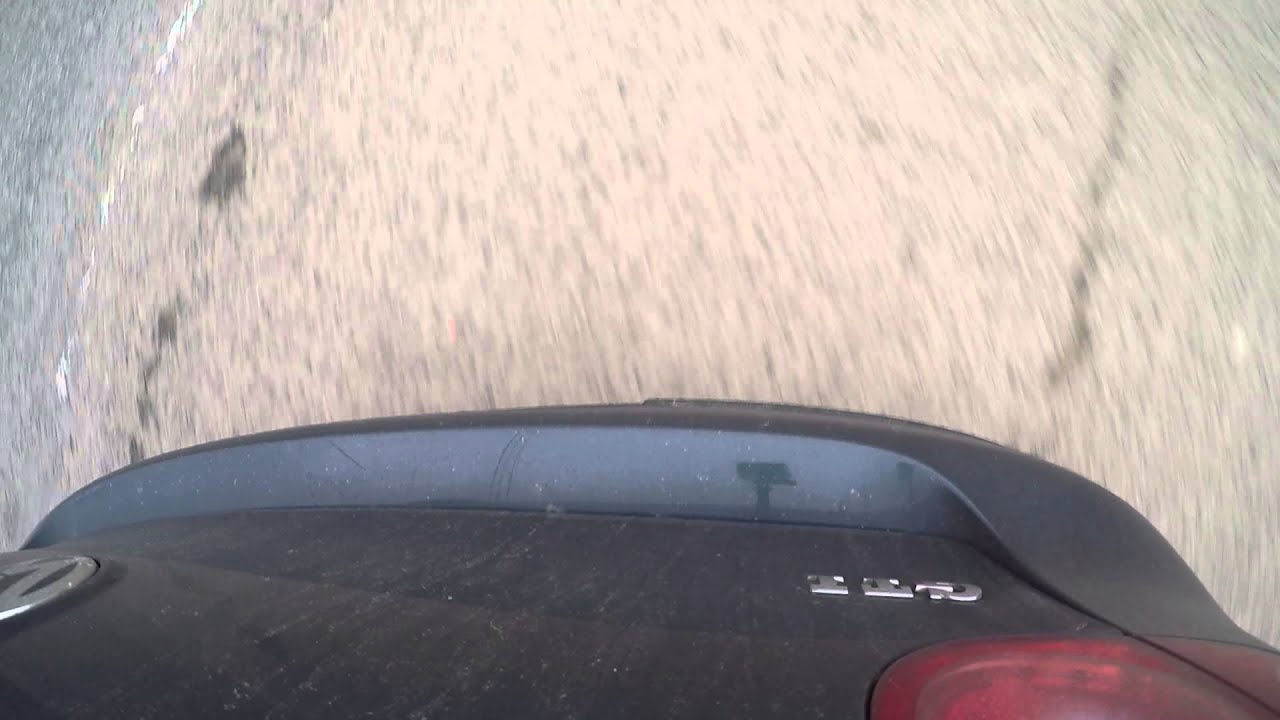 VW Golf GTI mk5 Cobra Turboback Exhaust outside