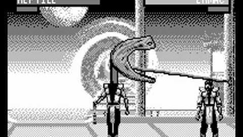 Mortal Kombat Trilogy - Tiger Game.Com - Reptile - Fatality