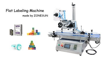 How To Use The ZS TB150PB Desktop Flat Labeling Machine