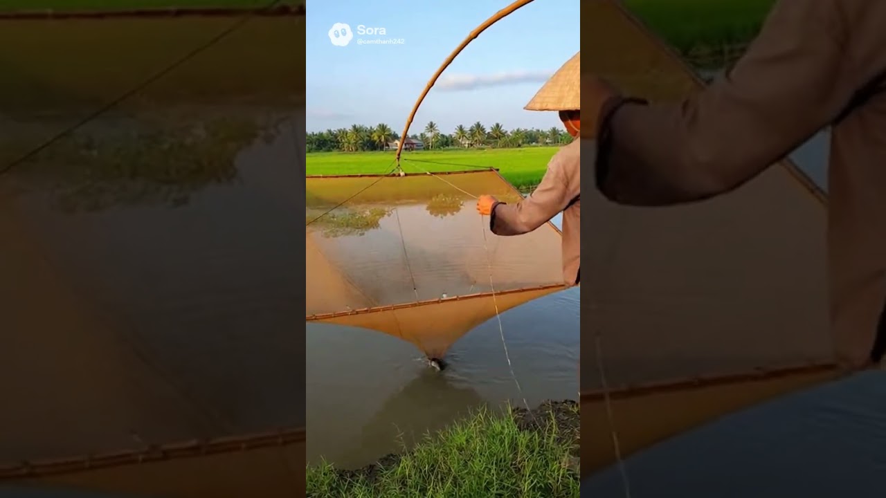 This Net Is HUGE… What Did He Catch! 