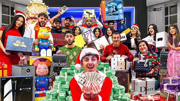 WORLDS MOST INSANE FAMILY CHRISTMAS GIFTS OPENING!! (2024)