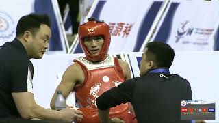 16º Campeonato mundial Wushu Sanda ( Boxe chinês) final masculino 48 kg