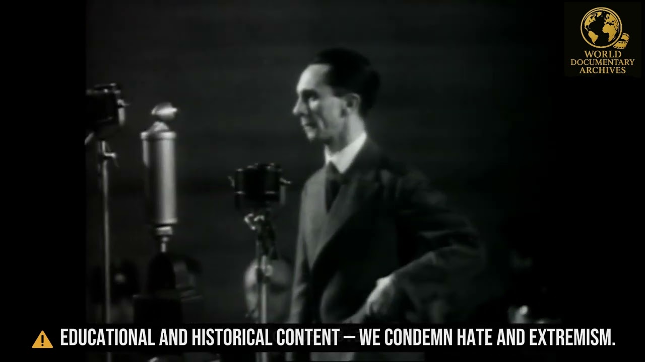 Goebbels Speaks Before Hitler’s First Speech as Chancellor | Berlin Sportpalast 1933