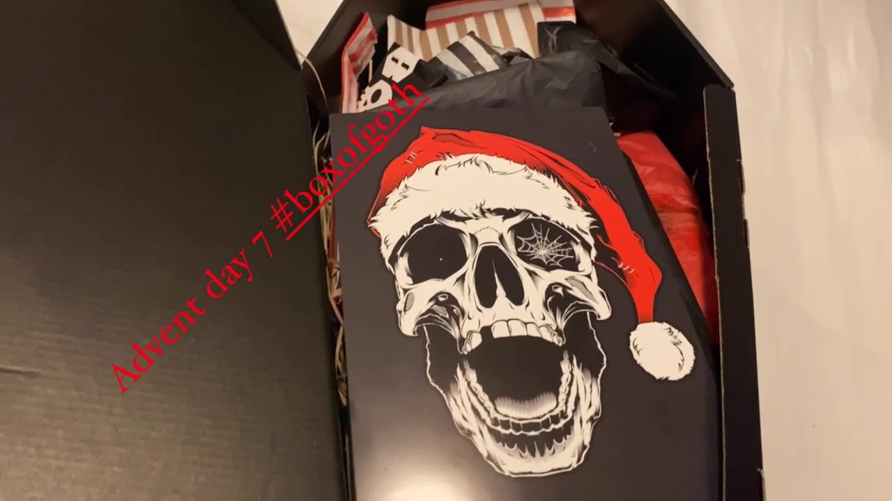 Box of Goth Christmas Advent 💀🖤