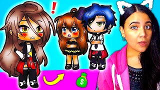 A TOMBOY In An All BILLIONAIRE School?!  Gacha Life Mini Movie Funny Love Story Reaction