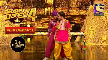 Florina और Pruthviraj की Cute Punjabi Performance! | Super Dancer 4 | सुपर डांसर 4