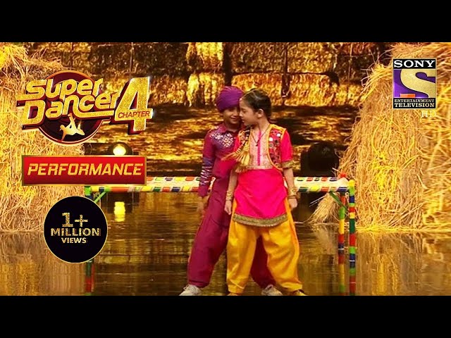 Florina और Pruthviraj की Cute Punjabi Performance! | Super Dancer 4 | सुपर डांसर 4 class=