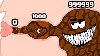 swallowing a MAX LEVEL POOP (Help Me: Tricky Story Update)