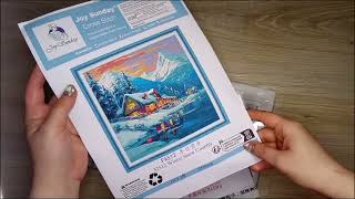 Огляд набору для вишивки  🪡 Joy Sunday  FA 512 #crosstitch #embroidery