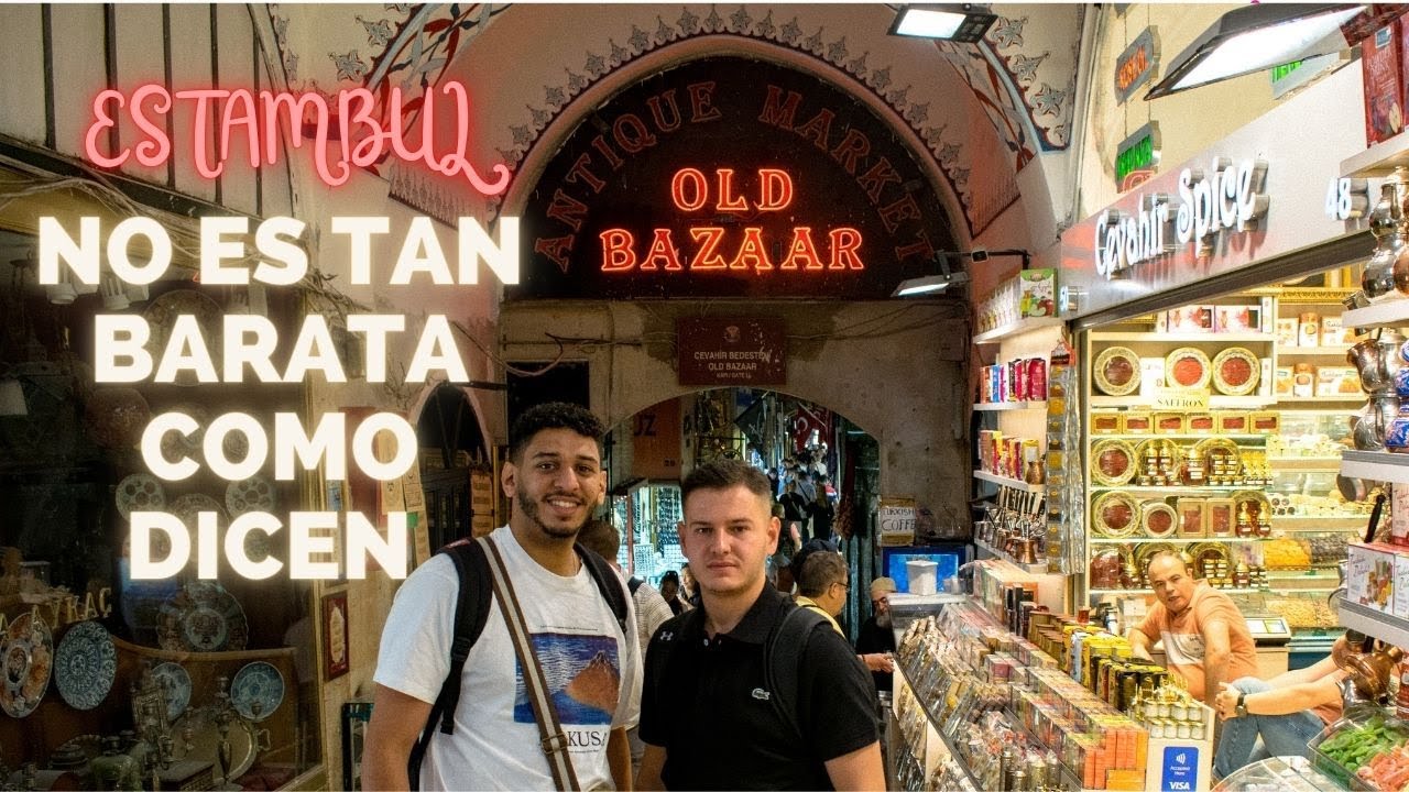GRAN BAZAR DE ESTAMBUL || Nos Proponemos gastarnos TAN SOLO 50€ y sale mal