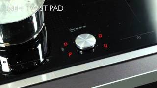 Neff Cooktops: TwistPad Wipe Protection