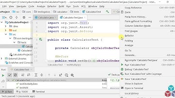 JUnit Calculator TestCases