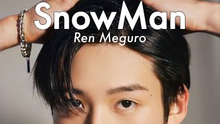 【歌声集】 表紙サバ落ち国宝級イケメン| 目黒蓮 | SnowMan