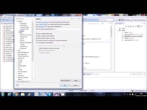 How to show line numbers in Eclipse