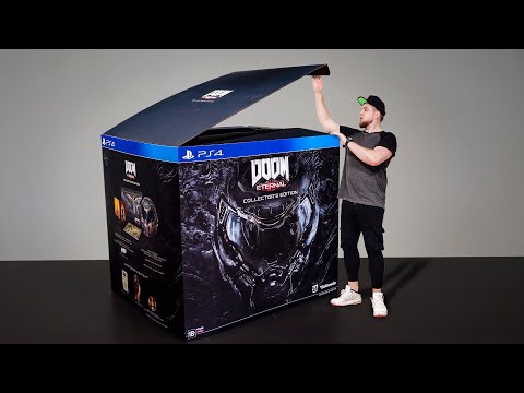ОГРОМНАЯ КОЛЛЕКЦИОНКА DOOM ETERNAL ЗА 13ТЫС. РУБЛЕЙ | ЧТО ВНУТРИ?