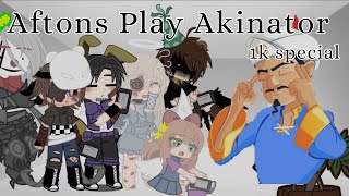Aftons Play Akinator 1K Special Fnaf